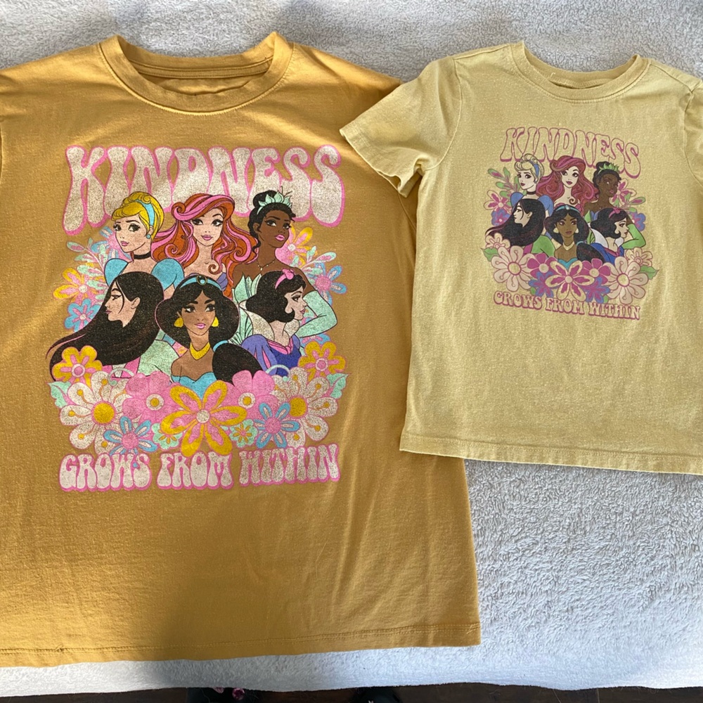 Mommy & Me Matching Disney Princess Tees